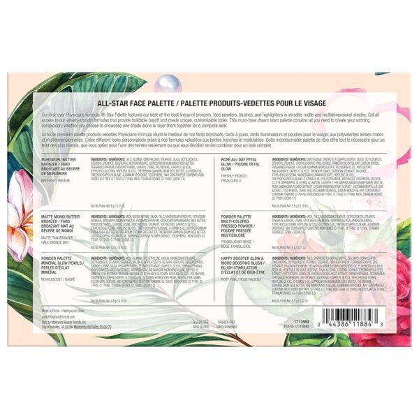Physicians Formula All-Star Face Palette, Velvety-Smooth Buildable & Blendable Formulas,Versatile Matte and Multidimensional Shades, Cruelty-Free & Vegan - Image 11