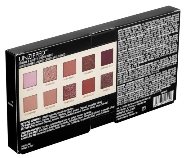 LORAC Unzipped Eyeshadow Palette, Matte And Glitter Finish - Image 9