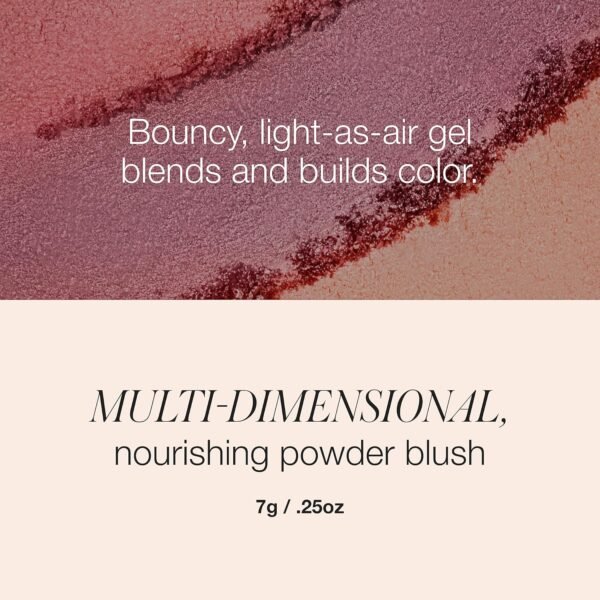 RMS Beauty ReDimension Hydra Powder Blush - Powder Gel Blush for Cheeks, Blush Cream, Cream Blush Makeup Shimmer Blush Powder Cheek Tint, Face Blushes - Image 6