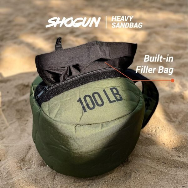Training Sandbag, Heavy Duty Workout Sandbags for Heavy Training, Fitness, Military Conditioning, Cross-Training & Strength Training. Heavy Sandbag Weights. - Image 5
