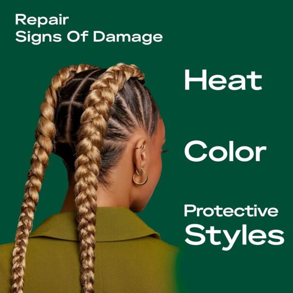 SheaMoisture Bond Repair Leave-In Conditioner Amla Oil to Strengthen and Repair Curls with Restorative HydroPlex Infusion 11 oz - Image 8