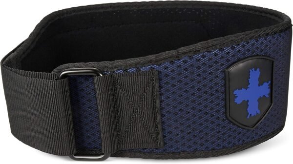 Harbinger Weightlifting Belt - Red, 4.5 Inch, Small - Image 2